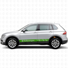 Adesivo in vinile con strisce e logo VW per Volkswagen Tiguan_3