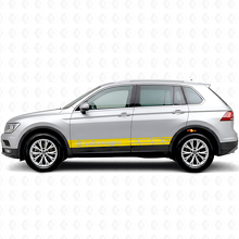 Adesivo in vinile con strisce e logo VW per Volkswagen Tiguan_5