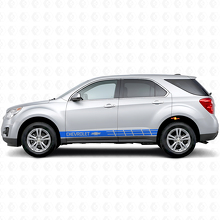 Adesivo in Vinile a Strisce con Logo Chevy Laterale per Chevrolet Equinox_2