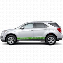 Adesivo in Vinile a Strisce con Logo Chevy Laterale per Chevrolet Equinox_3