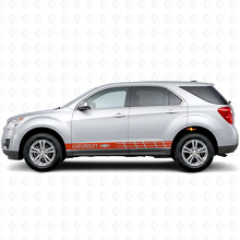 Adesivo in Vinile a Strisce con Logo Chevy Laterale per Chevrolet Equinox_4