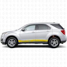 Adesivo in Vinile a Strisce con Logo Chevy Laterale per Chevrolet Equinox_5