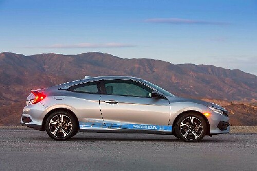 Grafica a più colori Civic / Civic Si Coupe Car Racing Art Decal Sticker