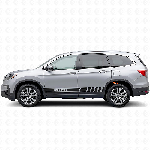 Adesivo Vinile Laterale con Strisce di Accento Marchiate per Honda Pilot