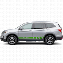 Adesivo Vinile Laterale con Strisce di Accento Marchiate per Honda Pilot_3
