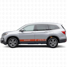 Adesivo Vinile Laterale con Strisce di Accento Marchiate per Honda Pilot_4