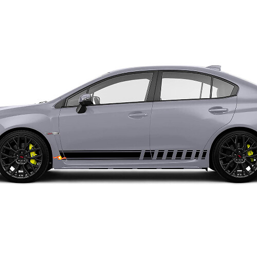 2X Grafica a più colori BRZ WRX IMPREZA Adesivo per decalcomanie in vinile da corsa per auto