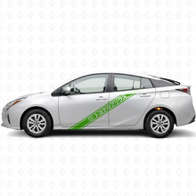 Adesivo in Vinile a Strisce Stile Giapponese Laterale per Toyota Prius_3