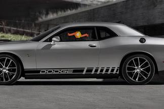 Coppia di strisce grafiche Dodge Charger Viper Journey Durango Car Racing Decal Sticker