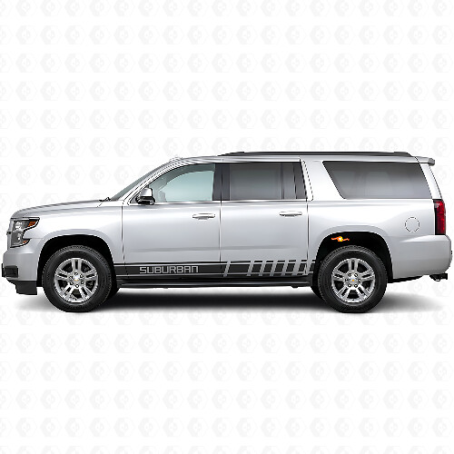 Adesivo in vinile a strisce laterali per Chevrolet Suburban