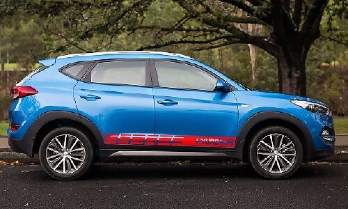 Adesivo grafico a più colori Tucson / Equus / Veloster Car Racing Decal