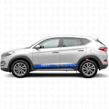 Adesivo in Vinile a Strisce Stile Racing Laterale per Hyundai Tucson_2