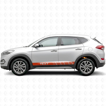 Adesivo in Vinile a Strisce Stile Racing Laterale per Hyundai Tucson_4