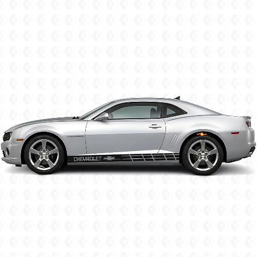 Adesivo Vinile Decorativo Strisce Laterali Racing per Chevrolet Camaro