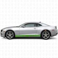 Adesivo Vinile Decorativo Strisce Laterali Racing per Chevrolet Camaro_3