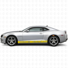 Adesivo Vinile Decorativo Strisce Laterali Racing per Chevrolet Camaro_5