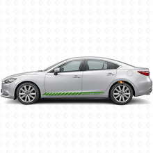 Adesivo in vinile strisce lampeggianti Zoom-Zoom per fianco Mazda Mazda6_3