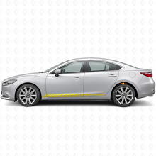 Adesivo in vinile strisce lampeggianti Zoom-Zoom per fianco Mazda Mazda6_5