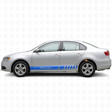 Strisce Accentate Adesivo Vinile Laterale per Volkswagen Jetta_2