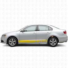 Strisce Accentate Adesivo Vinile Laterale per Volkswagen Jetta_5