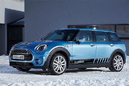 2 strisce grafiche a più colori Clubman simbolo auto da corsa adesivo decalcomania in vinile