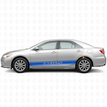 Adesivo Vinile a Strisce in Stile Giapponese per Porta per Toyota Camry_2