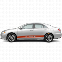 Adesivo Vinile a Strisce in Stile Giapponese per Porta per Toyota Camry_4