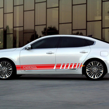 Adesivo decalcomania in vinile con strisce laterali Racing adatto per Kia Cadenza
 2