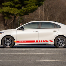 Adesivo decalcomania in vinile con strisce laterali Racing adatto per Kia Forte
 2