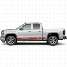 Adesivo in Vinile Strisce Laterali Accent per GMC Sierra_4