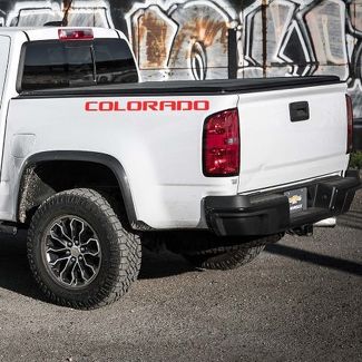 2X Grafica a più colori Chevrolet Colorado Simbolo Camion adesivo decalcomania in vinile