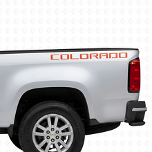 Adesivo in Vinile con Scritta Colorado per Sponda del Cassone per Chevrolet Colorado_4