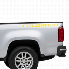 Adesivo in Vinile con Scritta Colorado per Sponda del Cassone per Chevrolet Colorado_5