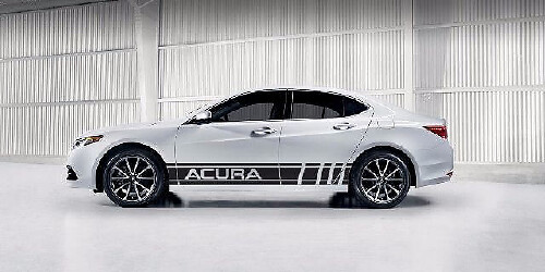 Set di Adesivi in Vinile con Strisce Laterali Racing per Acura ILX TLX RLX