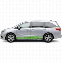 Adesivo laterale in vinile con strisce stile racing per Honda Odyssey 2018-2020_3