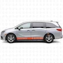 Adesivo laterale in vinile con strisce stile racing per Honda Odyssey 2018-2020_4