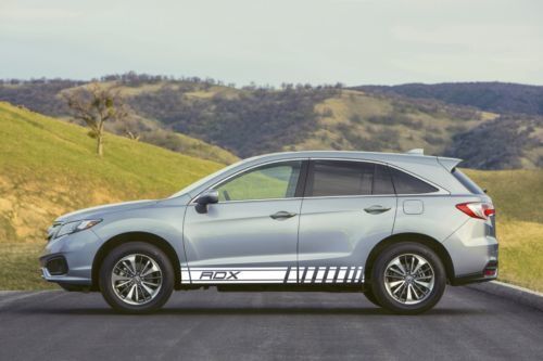 2 adesivi in ​​vinile con grafica multipla a colori Acura MDX Symbol Car Racing
