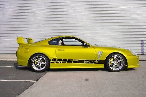 Adesivo grafico a più colori iA / iM / TRD / Supra Car Racing Decal