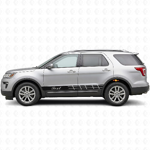 Kit adesivi vinile personalizzati strisce laterali racing per Musclecar Explorer Expedition