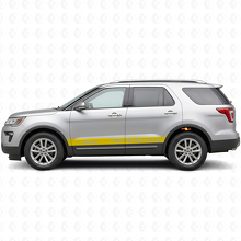 Kit adesivi vinile personalizzati strisce laterali racing per Musclecar Explorer Expedition_5