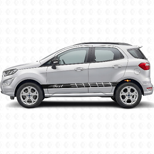 Kit di Decalcomanie in Vinile con Strisce Laterali da Corsa Personalizzate per Musclecar EcoSport GT