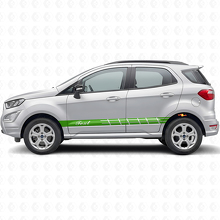 Kit di Decalcomanie in Vinile con Strisce Laterali da Corsa Personalizzate per Musclecar EcoSport GT_3