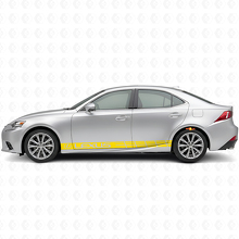 Set di Adesivi in Vinile con Strisce Laterali Racing per Lexus IS 200t 250 300_5