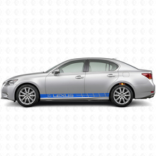 Set di Adesivi in Vinile Strisce Laterali Racing per Lexus GS 350 F Sport / GS 450h_2
