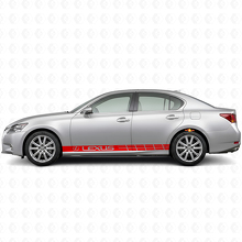 Set di Adesivi in Vinile Strisce Laterali Racing per Lexus GS 350 F Sport / GS 450h_4