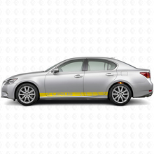 Set di Adesivi in Vinile Strisce Laterali Racing per Lexus GS 350 F Sport / GS 450h_5