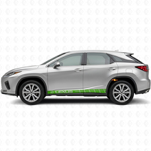 Kit adesivo in vinile con strisce in stile racing per modanature laterali Lexus RX 350_3