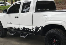 Adesivo decalcomania montagna pannello basculante porta laterale Toyota Tacoma 04-21
 2