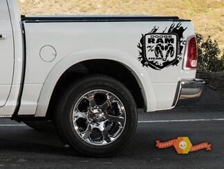 Dodge Ram 1500 2500 RT HEMI Truck Bed Box kit adesivo decalcomania grafica personalizzato mopar