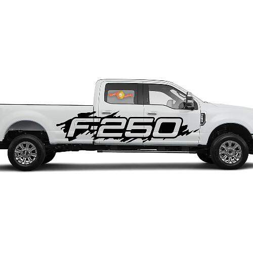 Kit di Adesivi in Vinile Paraschizzi Laterali per Musclecar F-250